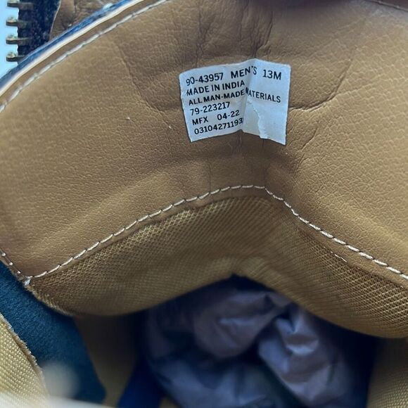 Dockers Mens Rawls Rugged Lace-up Synthetic Leather Lugged Sole Cap Toe Boot M11 - Picture 8 of 11